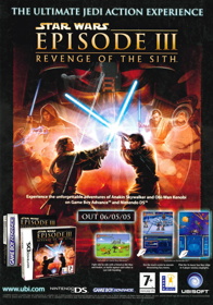 Star Wars: Episode III: Revenge of the Sith - Advertisement Flyer - Front (United Kingdom) - 1748x2500