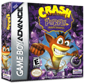 Crash Bandicoot Purple: Ripto's Rampage - Box - 3D (North America) - 1016x998