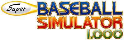 Super Baseball Simulator 1.000 - Clear Logo (North America) - 3840x1234