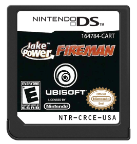 Jake Power: Fireman - Cart - Front (North America) - 571x600