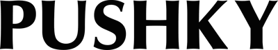 Pushky - Clear Logo (North America) - 2400x438