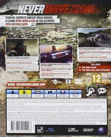 The Crew: Wild Run - Box - Back (Europe) - 1125x1388