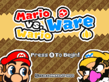 Mario vs. Wario Ware - Screenshot - Game Title (World) - 640x480