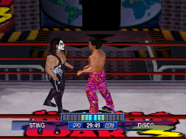 WCW Mayhem - Screenshot - Gameplay (World) - 320x240