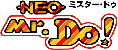 Neo Mr. Do! - Clear Logo (Japan) - 4500x1930