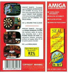Wacky Darts - Box - Back (Europe) - 449x480