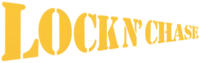 Lock n' Chase - Clear Logo (North America) - 4500x1421