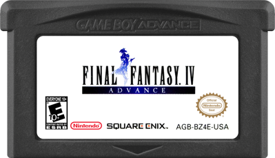 Final Fantasy IV Advance - Cart - Front (North America) - 1000x574