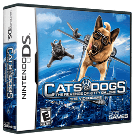 Cats & Dogs: The Revenge of Kitty Galore: The Videogame - Box - 3D (North America) - 900x911