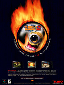Monster Rancher 2 - Advertisement Flyer - Front (United States) - 1658x2200