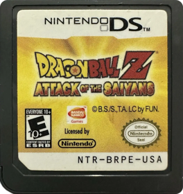 Dragon Ball Z: Attack of the Saiyans - Cart - Front (North America) - 1111x1179