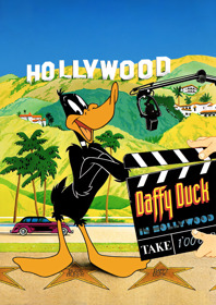 Daffy Duck in Hollywood - Fanart - Box - Front (Europe) - 1800x2550