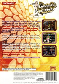Dancing Stage Fever - Box - Back (Spain) - 483x680