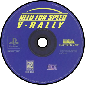 Need for Speed: V-Rally - Disc (North America) - 600x600