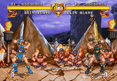 Golden Axe: The Duel - Screenshot - Gameplay (World) - 640x448