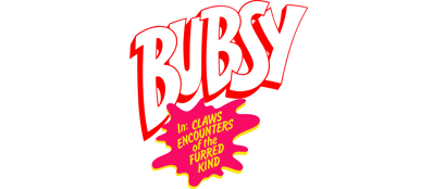 Bubsy in: Claws Encounters of the Furred Kind - Clear Logo (North America) - 5486x2400