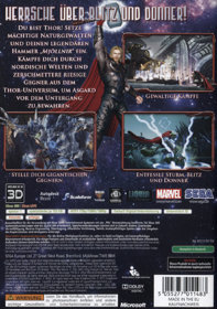 Thor: God of Thunder - Box - Back (Germany) - 900x1278
