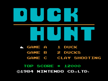 Super Mario Bros. / Duck Hunt - Screenshot - Game Title (World) - 3840x2880