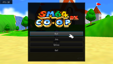 Super Mario 64 Coop Deluxe - Screenshot - Game Title (World) - 1366x768