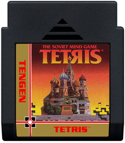 Tetris: The Soviet Mind Game - Cart - Front (North America) - 438x500
