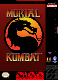 Mortal Kombat - Fanart - Box - Front (North America) - 1534x2100