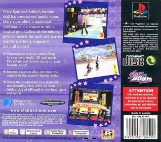 Mary-Kate and Ashley: Magical Mystery Mall - Box - Back (Europe) - 541x477