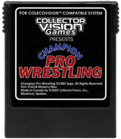 Champion Pro Wrestling - Cart - Front (North America) - 960x1100