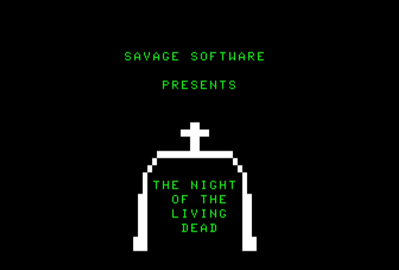 Night of the Living Dead - Screenshot - Game Title (North America) - 1513x1024