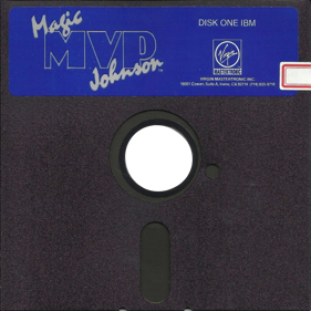 Magic Johnson's MVP - Disc (North America) - 800x800