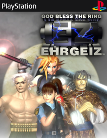 Ehrgeiz: God Bless the Ring - Fanart - Box - Front (North America) - 500x646
