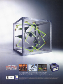 Star Wars: Rogue Squadron II: Rogue Leader - Advertisement Flyer - Front (United States) - 1669x2200