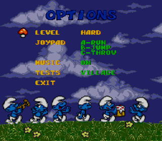 The Smurfs - Screenshot - Game Select (Europe) - 512x448