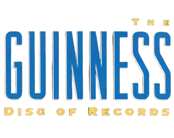 The Guinness Disc of Records: Second Edition - Clear Logo (Europe) - 1340x1066