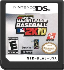 Major League Baseball 2K10 - Cart - Front (North America) - 517x564