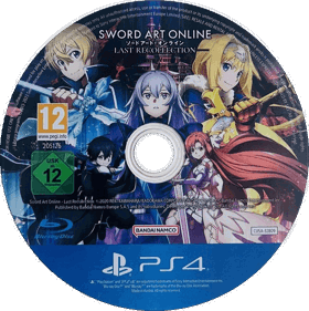 Sword Art Online: Last Recollection - Disc (Europe) - 994x997