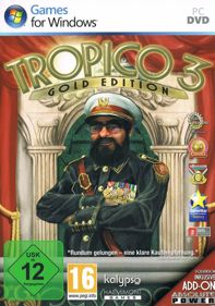 Tropico 3: Gold Edition - Box - Front (Europe) - 561x800