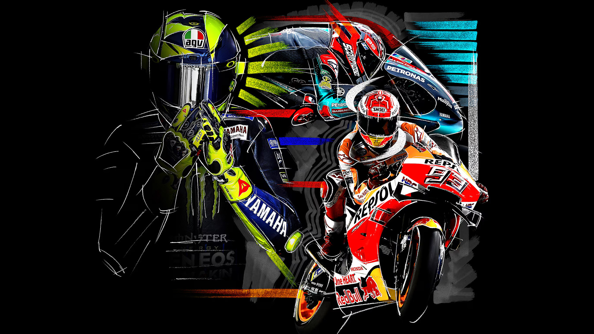 Illustration of MotoGP 20