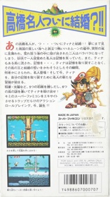 Super Adventure Island II - Box - Back (Japan) - 946x1684