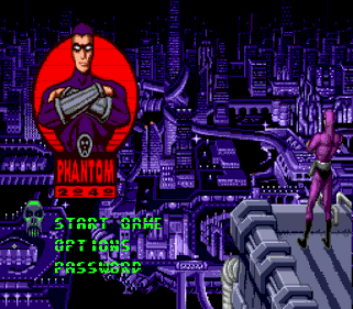 Phantom 2040 - Screenshot - Game Title (World) - 256x224