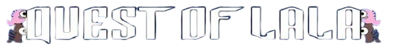 Quest of Lala - Clear Logo (World) - 575x73