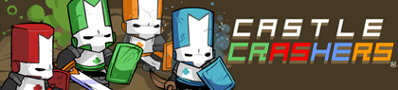Castle Crashers - Banner (World) - 420x95