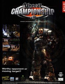 Unreal Championship - Advertisement Flyer - Front (United Kingdom) - 2459x3200