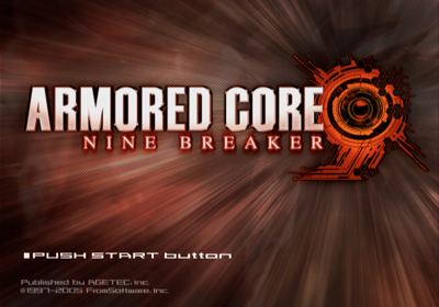 Armored Core: Nine Breaker - Screenshot - Game Title (World) - 640x448