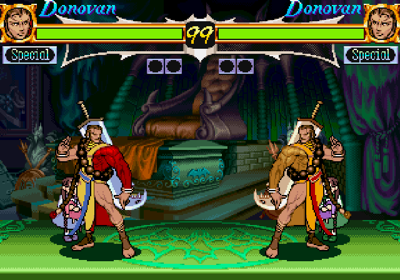 Night Warriors: Darkstalkers' Revenge - Screenshot - Gameplay (World) - 640x448