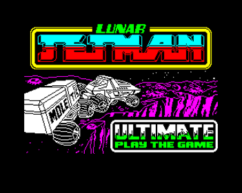 Lunar Jetman - Screenshot - Game Title (United Kingdom) - 640x512