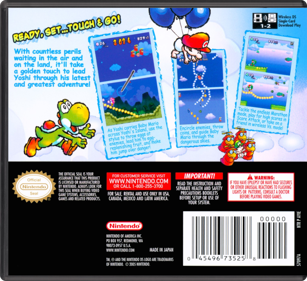 Yoshi Touch & Go - Box - Back - Reconstructed (North America) - 774x708