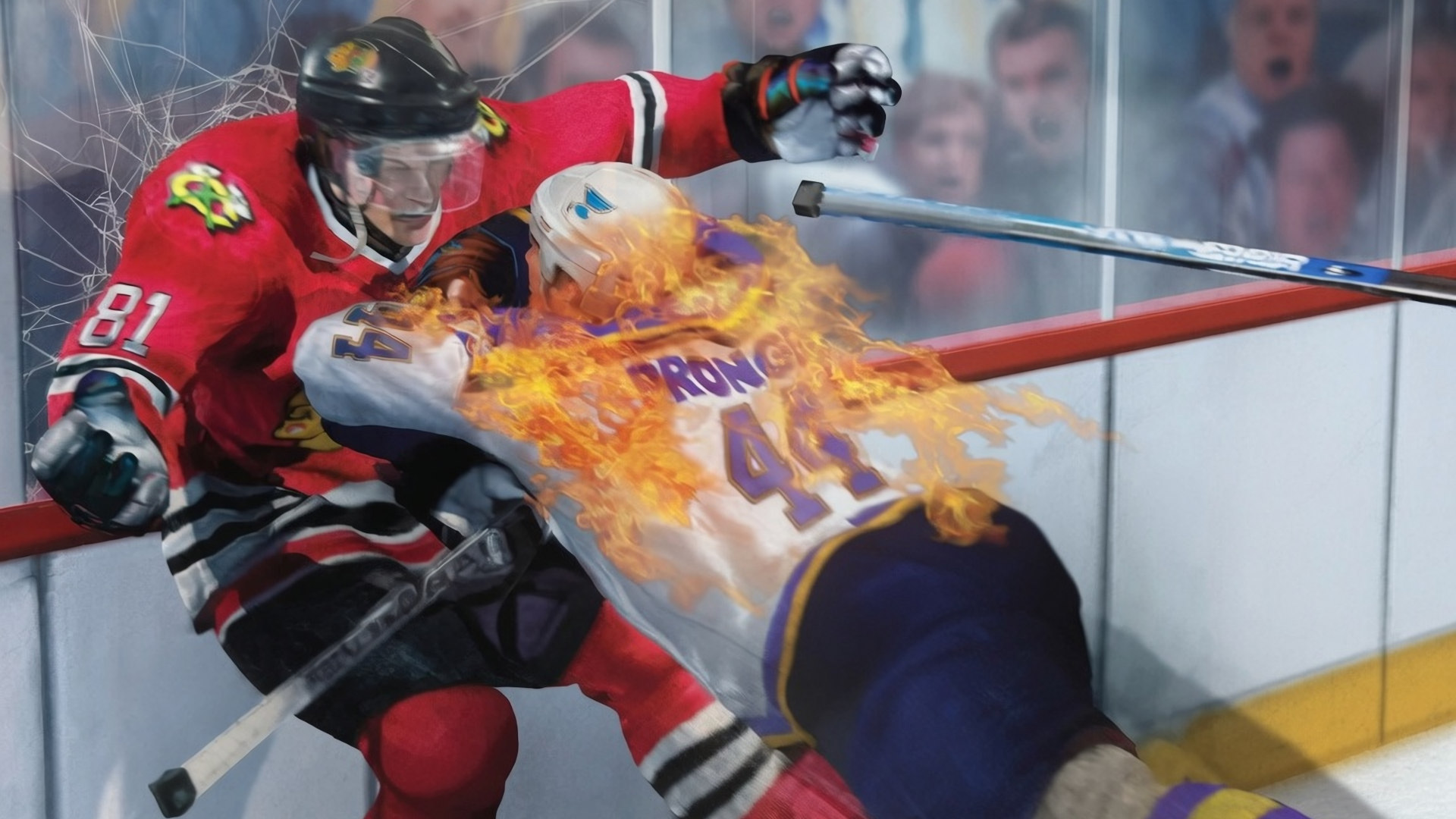 Illustration of NHL Hitz 2003