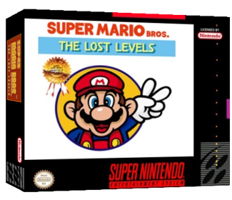 PowerFest '94: Super Mario Bros.: The Lost Levels - Box - 3D (North America) - 435x375