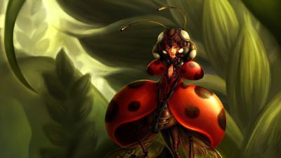 Lady Bug - Fanart - Background (World) - 1920x1080