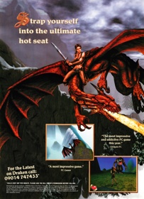 Drakan: Order of the Flame - Advertisement Flyer - Front (United Kingdom) - 2177x3000